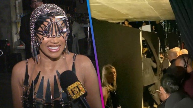 Cardi B Gets Heated Backstage at the GRAMMYs After Reported Fight Between Offset and Quavo