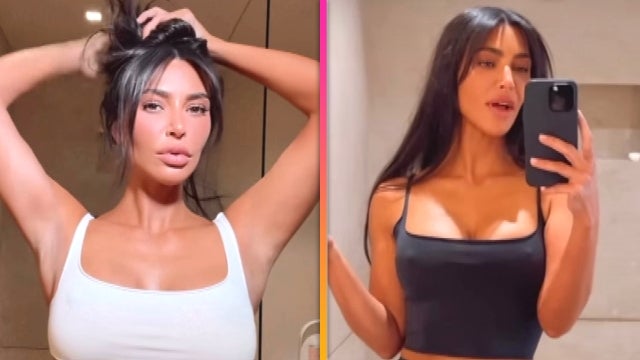 Kim Kardashian Debuts Newly Cut Bangs