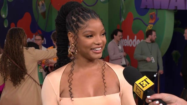 Halle Bailey STUNNED by Melissa McCarthy’s Ursula Transformation