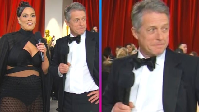Watch Hugh Grant's Awkward Oscars Red Carpet Interview