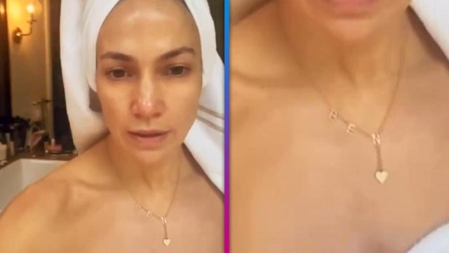 Jennifer Lopez Goes Makeup Free While Subtly Honoring Ben Affleck