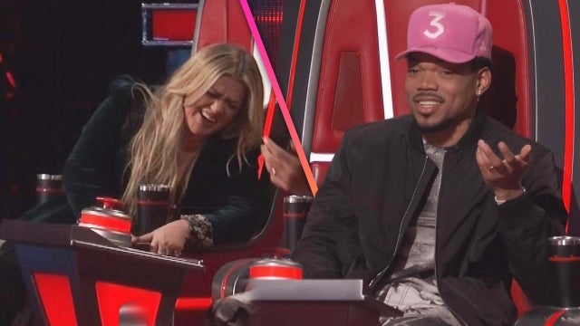 'The Voice': Kelly Clarkson Nearly Falls Out of Her Chair Over Chance the Rapper's Joke