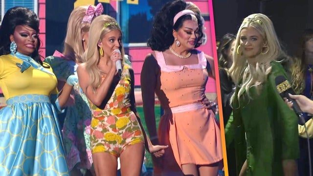 'Drag Race' Stars REACT to Kelsea Ballerini's CMT Awards Performance