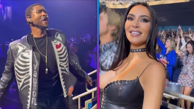 Usher Sings to Kim Kardashian at Las Vegas Residency Show