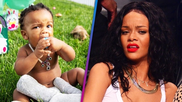 Rihanna and A$AP Rocky's Son Makes Facial Expressions Just Like His