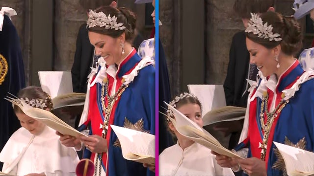Princess Charlotte and Kate Middleton Share Sweet Moment While Singing at King Charles’ Coronation