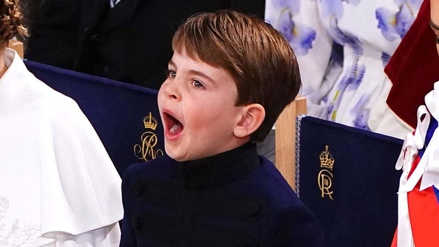 Watch Prince Louis Yawn as King Charles Is Crowned at Coronation