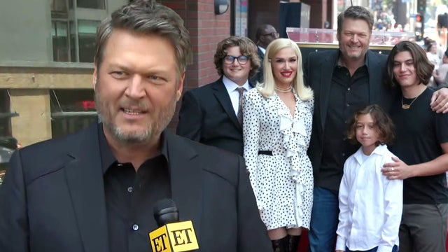 Blake Shelton Admits His Stepson Forgets He's Famous as He Receives Star on Hollywood Walk of Fame