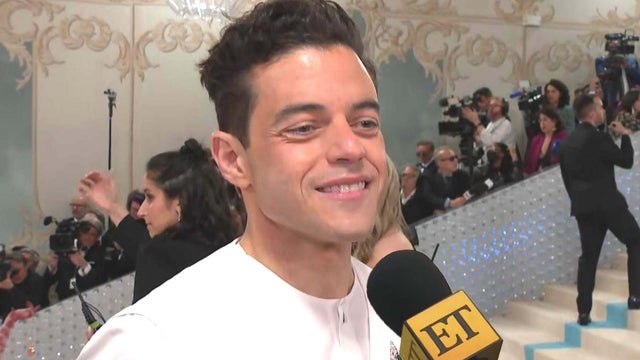 Rami Malek Shouts Out the Fans Watching the 2023 Met Gala Arrivals (Exclusive)