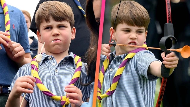 Prince Louis Steals The Show Eating S'mores While Volunteering After King's Coronation