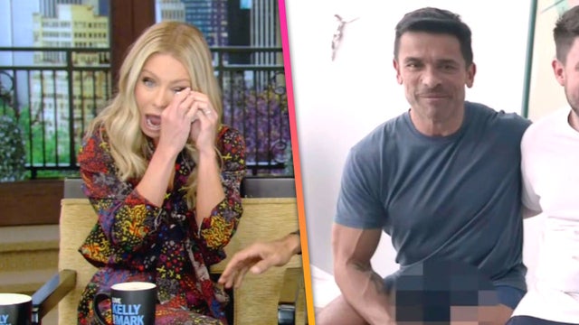 Kelly Ripa in TEARS Laughing Over Mark Consuelos' Blurred Crotch