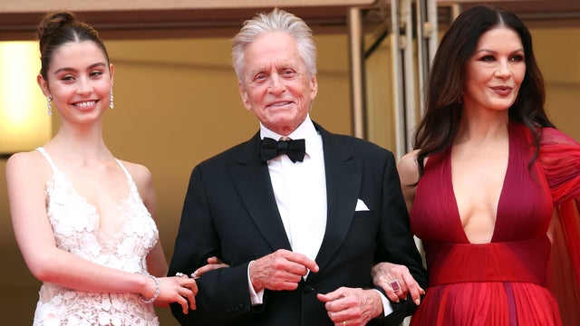 Michael Douglas and Catherine Zeta-Jones' Daughter Carys Makes Glamorous Cannes Debut