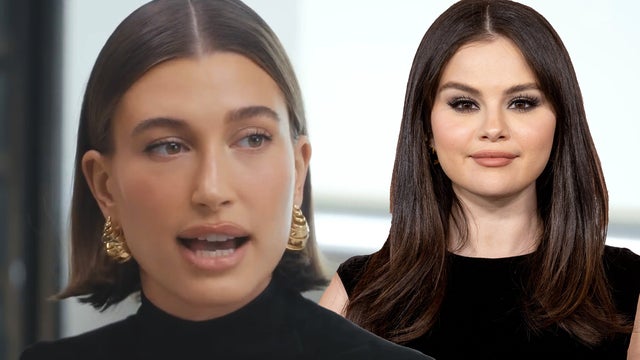 Hailey Bieber Says ‘It’s Awful’ Being 'Pitted Against' Selena Gomez