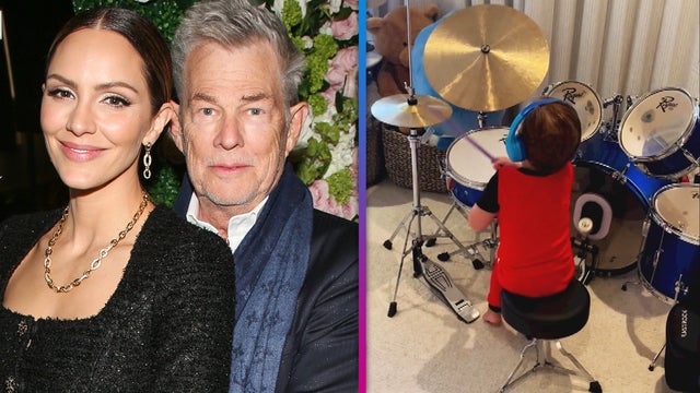 David Foster and Katharine McPhee's 2-Year-Old Son Shows Off His Impressive Drumming Skills
