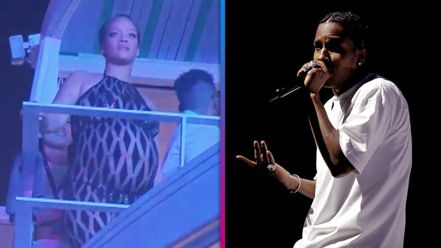 Rihanna Vibes Out to A$AP Rocky's Performance at the Cannes Lions Festival