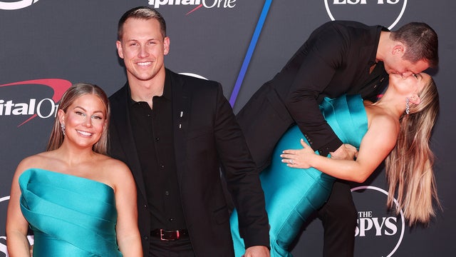 Shawn Johnson Kisses Husband Andrew East on ESPYs Red Carpet After Baby No. 3 Announcement