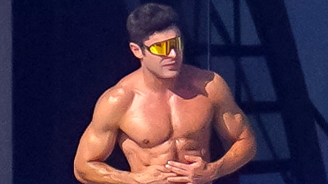 Zac Efron Flaunts His Toned Muscles on a Yacht in St. Tropez