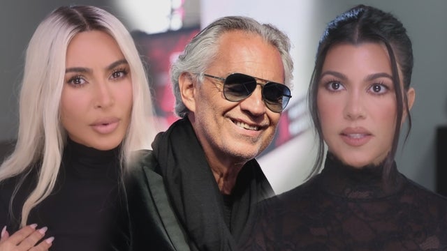 Andrea Bocelli Responds After Being Roped Into Kim and Kourtney Kardashian's Sister War 