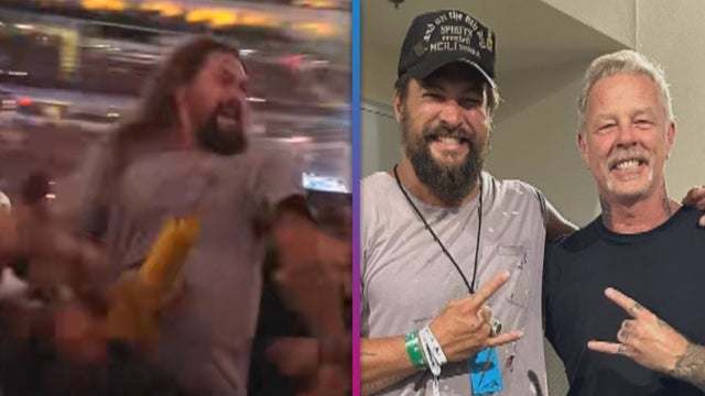 Watch Jason Momoa Join the Mosh Pit at a Metallica Concert