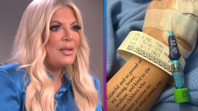 Tori Spelling Reveals She’s Been in the Hospital for 4 Days