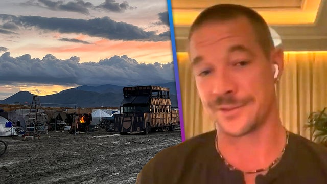 How Chris Rock and Diplo Managed to Escape Burning Man Amid Scary Conditions