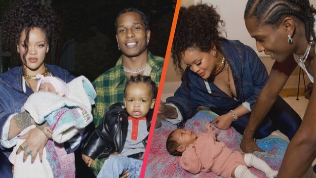 Rihanna and A$AP Rocky Joined by Sons Rza and Riot Rose in First Look as a Family of Four 