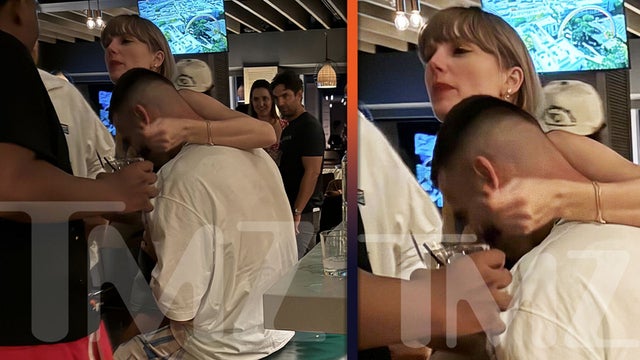 Taylor Swift and Travis Kelce Spotted Showing PDA