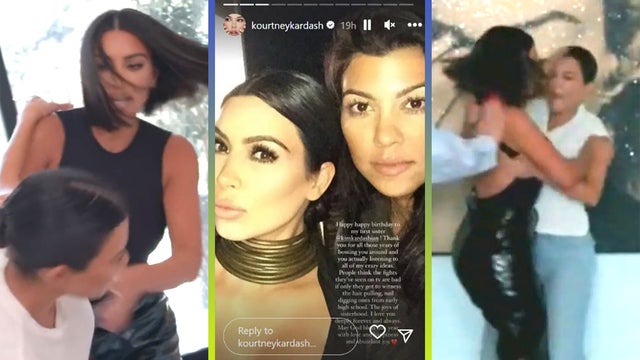 Kourtney Kardashian Reminisces on ‘Hair-Pulling’ Fights in Birthday Tribute for Kim 