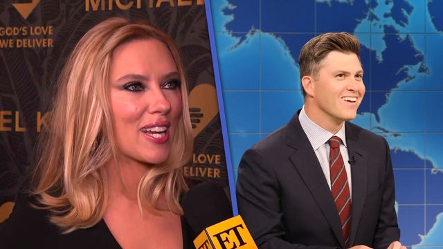Scarlett Johansson on Husband Colin Jost's ‘SNL’ Return (Exclusive)
