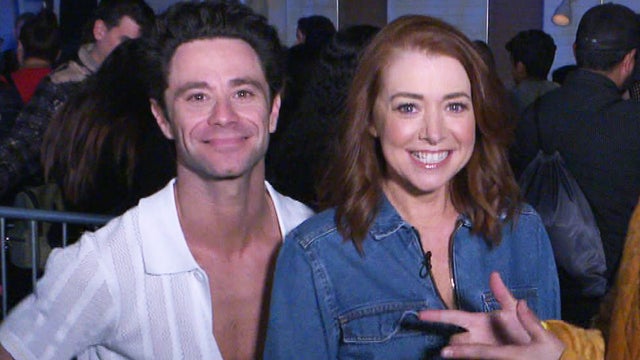 Watch 'DWTS' Pair Alyson Hannigan and Sasha Farber Take on Spooky ‘Stranger Things’ Maze (Exclusive)