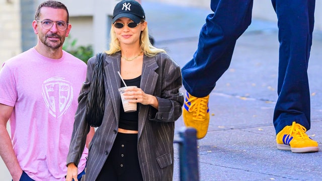 Rumored Couple Bradley Cooper and Gigi Hadid Spotted Wearing the Same Sneakers!