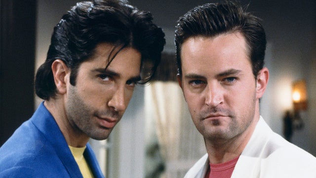 David Schwimmer Pays Tribute to Matthew Perry With Favorite 'Friends' Moment