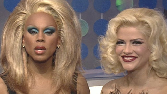 Anna Nicole Smith: Watch RuPaul Defend and Geek Out Over Her on Set of '90s Talk Show (Flashback)