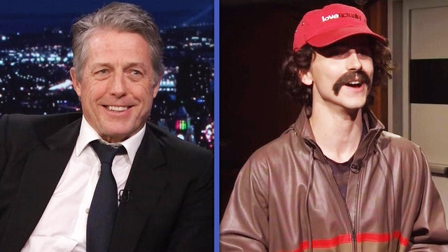 Hugh Grant Roasts Timotheé Chalamet During Surprise Late-Night Appearance!