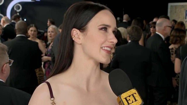 Rachel Brosnahan Jokes Her Husband Will Have to Help Her Get Out of Emmys Dress (Exclusive)