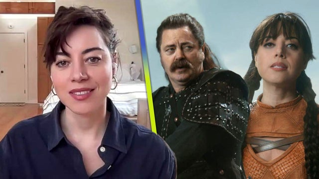 Aubrey Plaza on Nick Offerman 'Parks and Rec' Reunion (Exclusive)