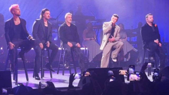 *NSYNC Reunion! Justin Timberlake Brings Out the Boy Band for Surprise Show -- Watch 