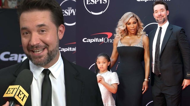 'Proud Papa' Alexis Ohanian Brings Olympia as His Date to Cheer on Serena Williams at the ESPYs