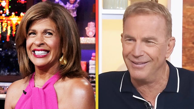 Watch Hoda Kotb React to Fans Shipping a Kevin Costner Romance After Their Interview