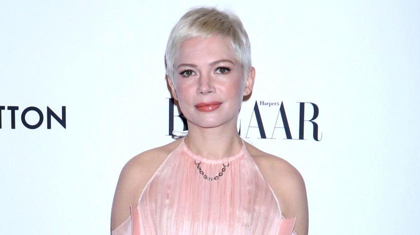 Michelle Williams in Louis Vuitton in NYC