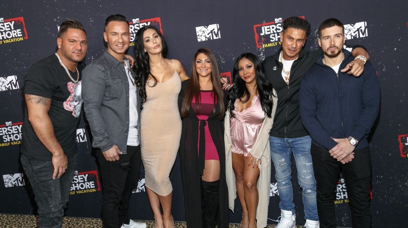 The cast of 'Jersey Shore' reunite at the 'Jersey Shore Family Vacation' Premiere Party