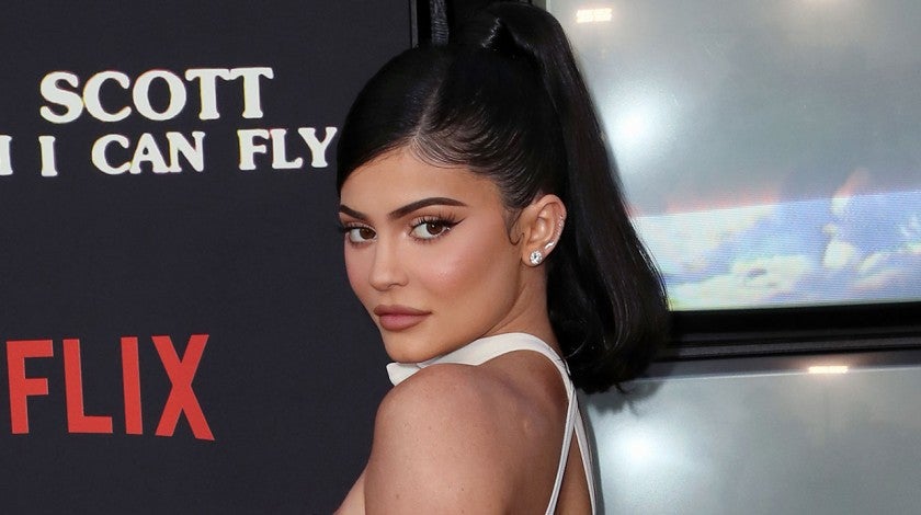 Kylie Jenner at the premiere of Netflix's "Travis Scott: Look Mom I Can Fly" 