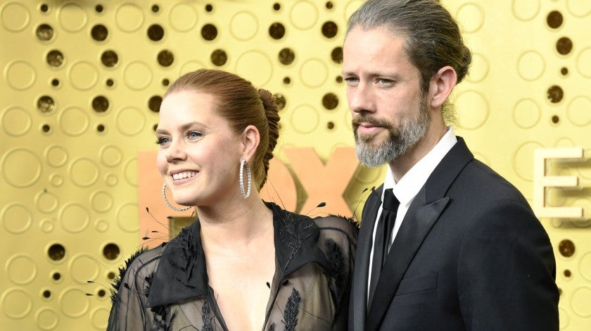 amy adams and husband at 2019 emmys
