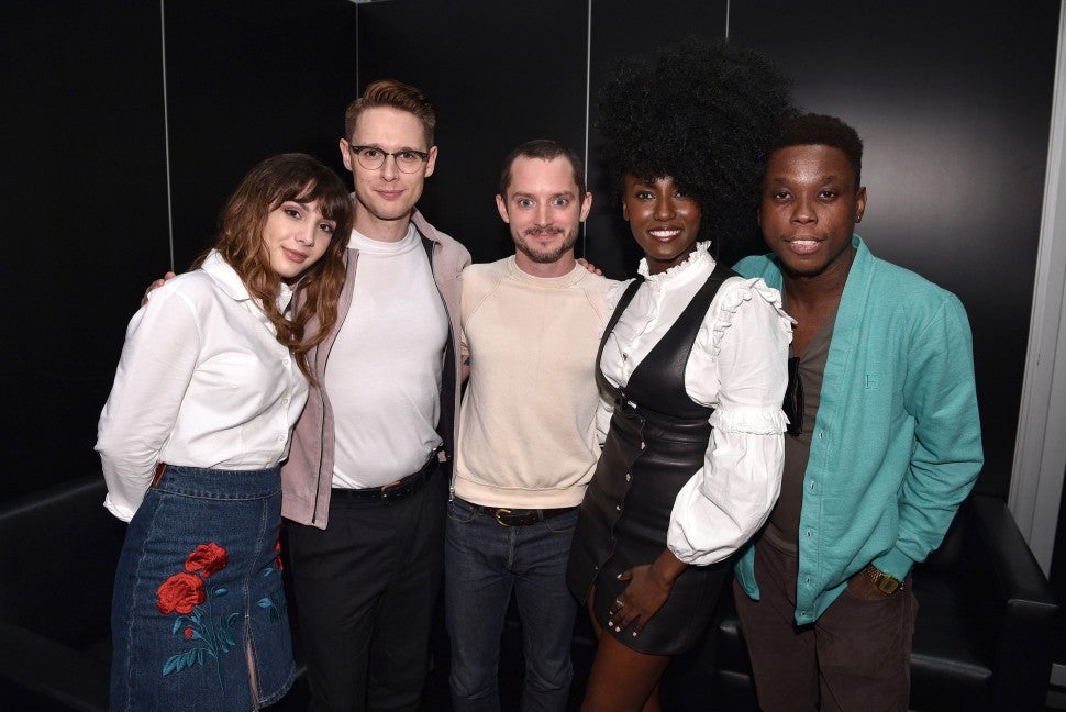 Cast of Dirk Gently's Holistic Agency at NY Comic Con