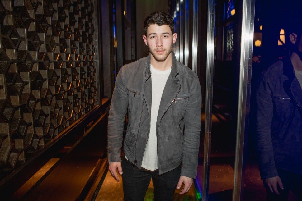 Nick Jonas at Hakkasan in Vegas