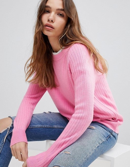 JDY pink sweater