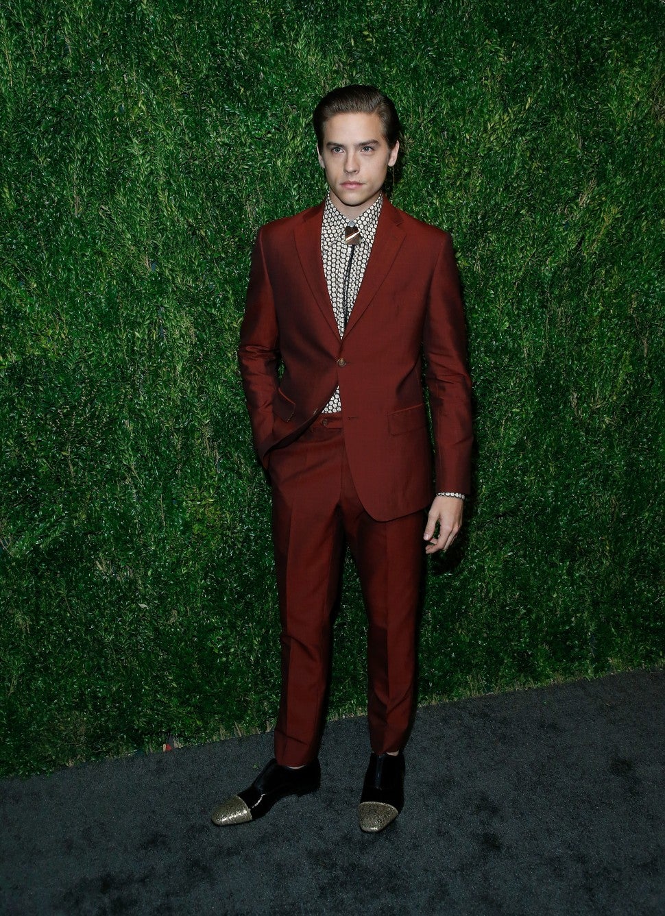 Dylan Sprouse CFDA event