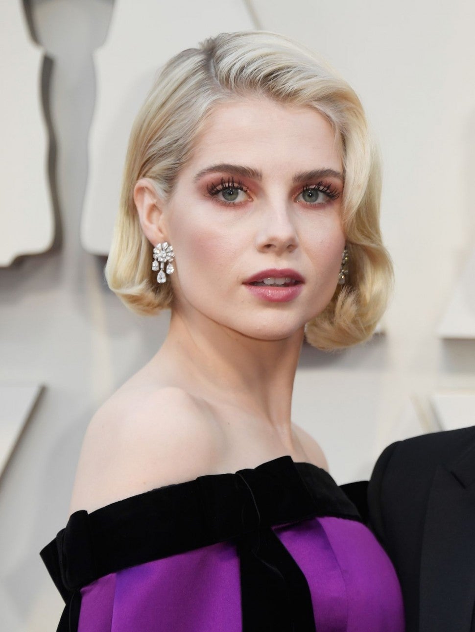 Lucy Boynton Beauty Look at the 2019 Oscars