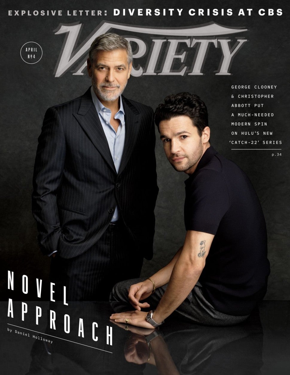 George Clooney and Christopher Abbott