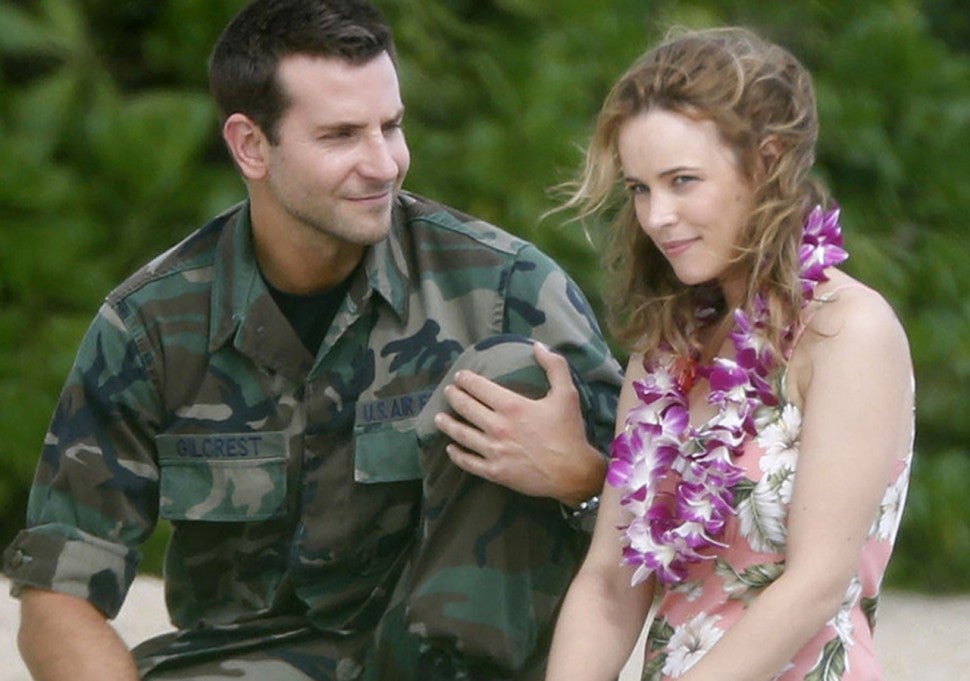 Rachel McAdams and Bradley Cooper in 'Aloha'